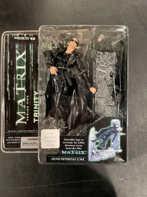 McFarlane Toys Trinity (The Matrix) - Statuetta Da Collezione 15,2 Cm - Movie Maniacs - Edizione Limitata